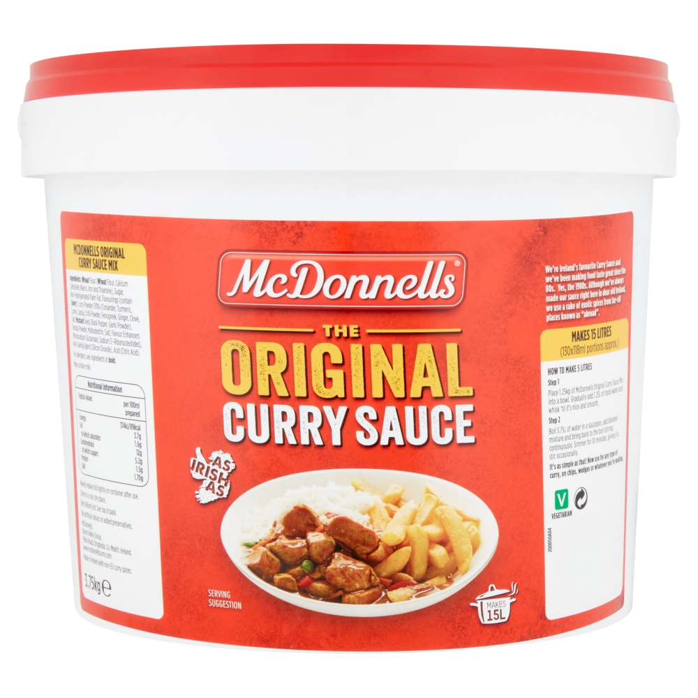 MCDONNELLS CURRY CUBO 
